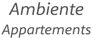 Logo Ambiente Appartements