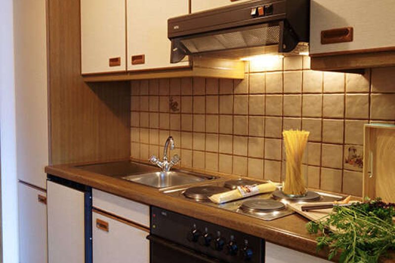 Kitchenette in Apartment Type C in Versalerhof